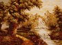 Landscape “Mountain Waterfall”